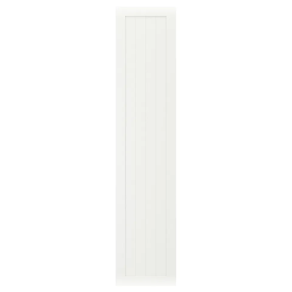 GULLABERG: white wardrobe door, rectangular, traditional design.