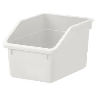 SOCKERBIT box, white, 19x26x15 cm