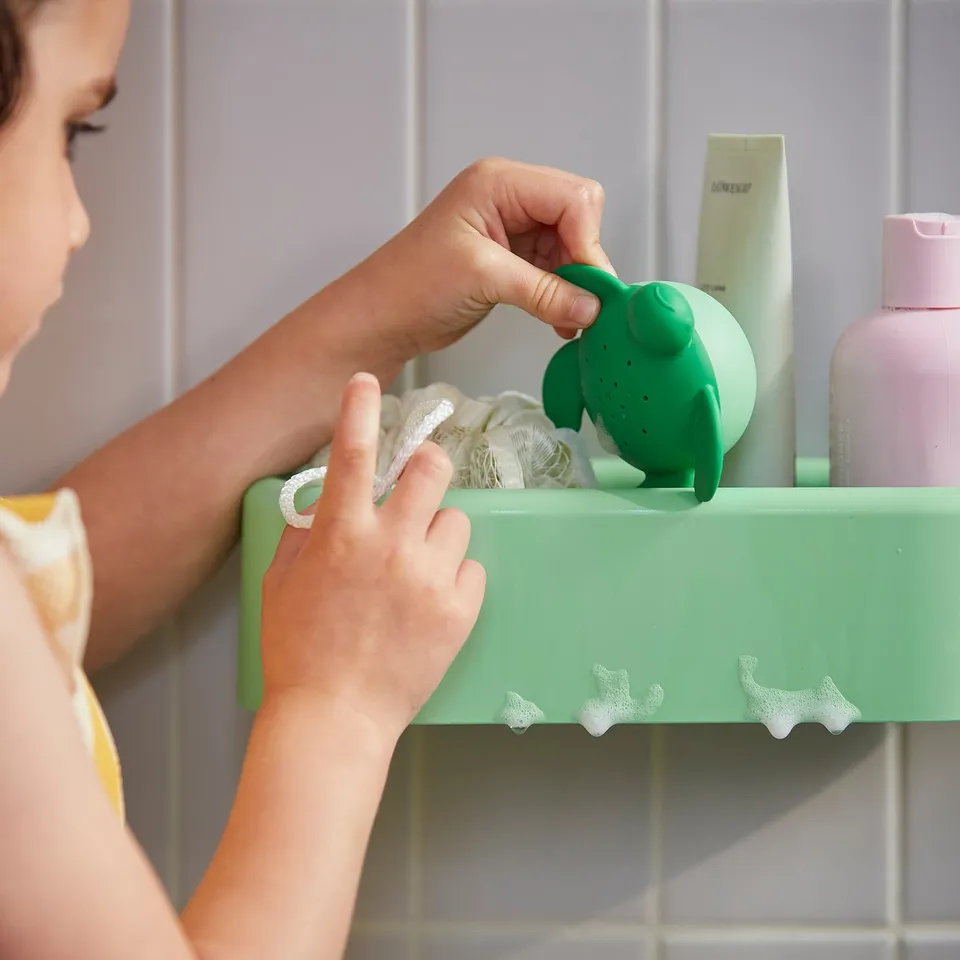 part: HUMLESJÖN basket with suction cup