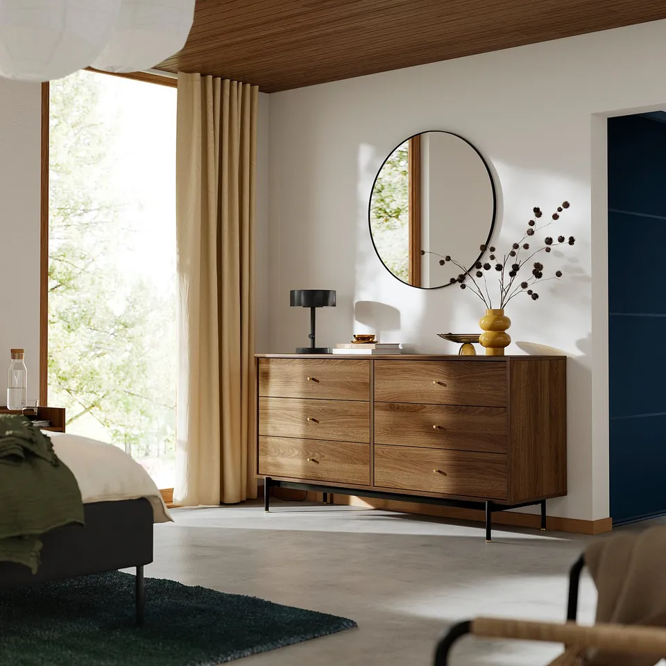 part: RÅDMANSÖ chest of 6 drawers