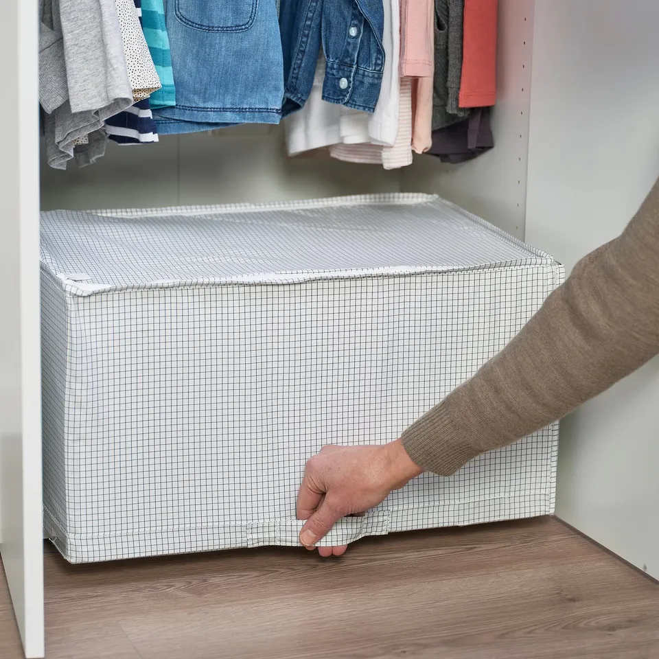 STUK Storage case, white/black, 34x51x28 cm