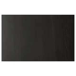 LAPPVIKEN door/drawer front, black-brown, 60x38 cm