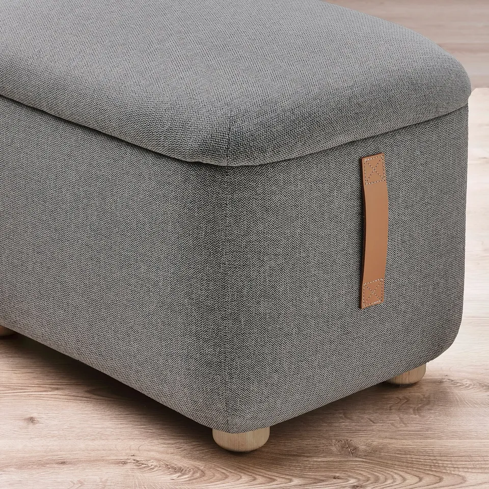 part: OSKARSHAMN footstool with storage