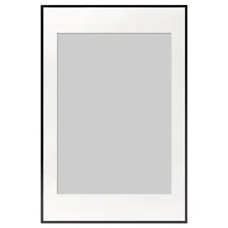 LOMVIKEN frame, black, 61x91 cm