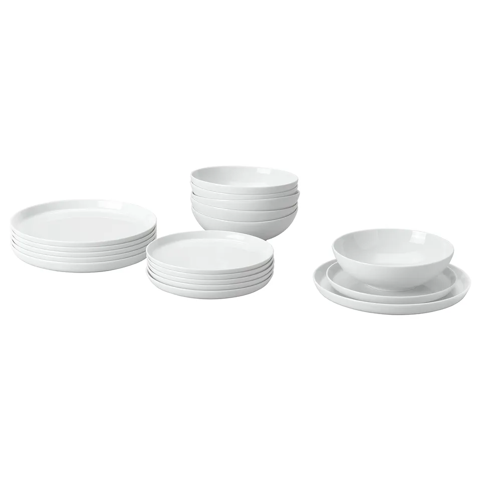 IKEA 365+ 18-piece service, white