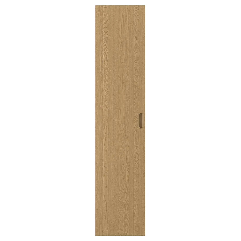 A light brown TONSTAD cabinet door with a sleek, simple design.