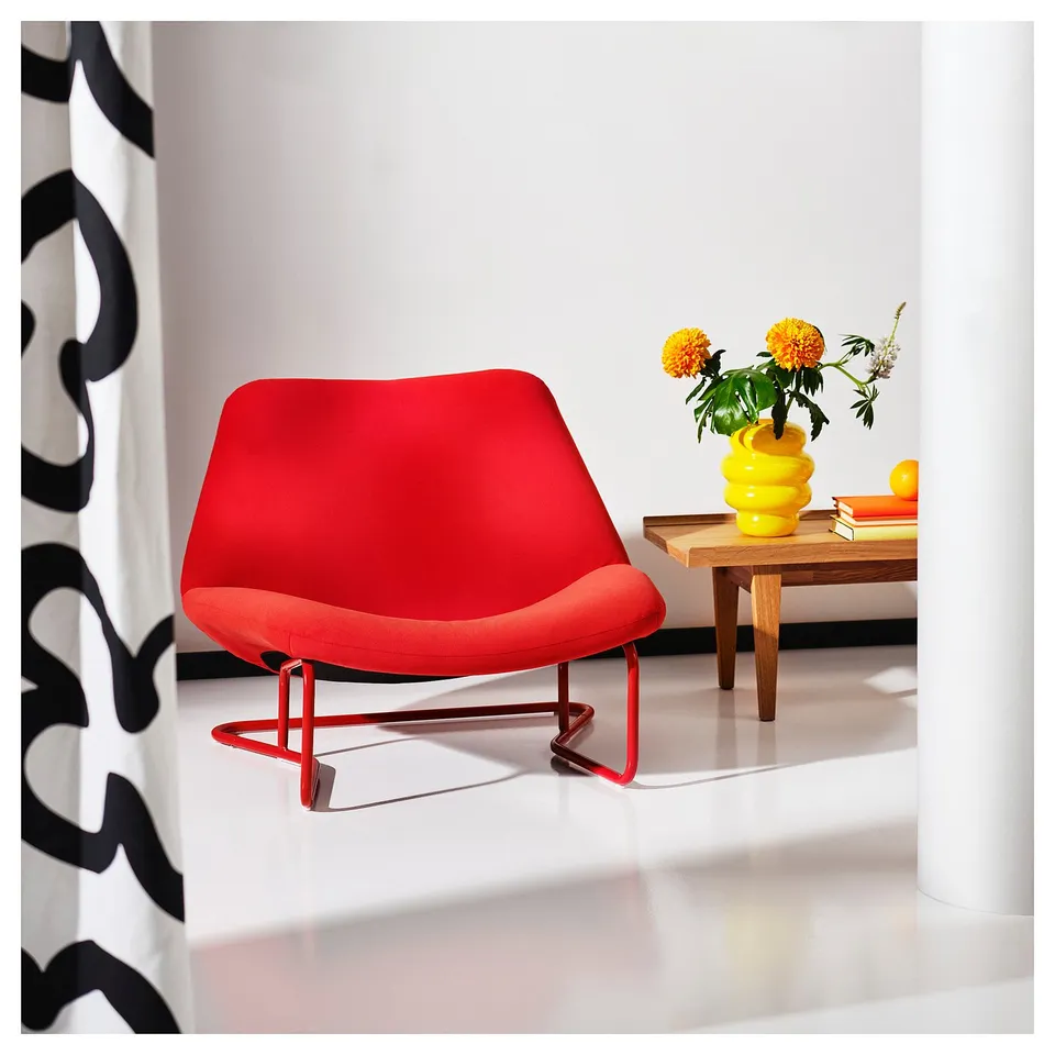 SOTENÄS Armchair, Hakebo red