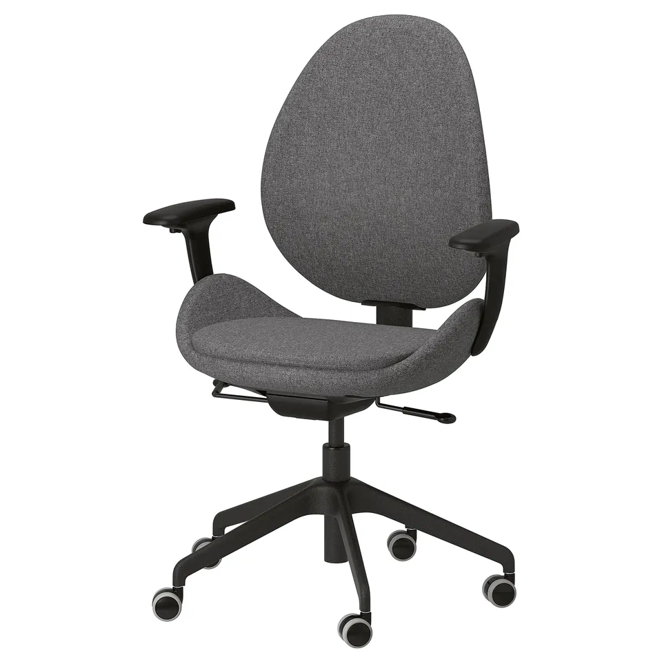 part: HATTEFJÄLL office chair with armrests