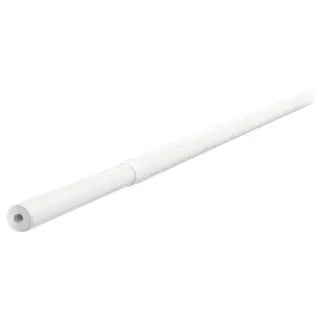 RÄCKA curtain rod, white, 210-385 cm