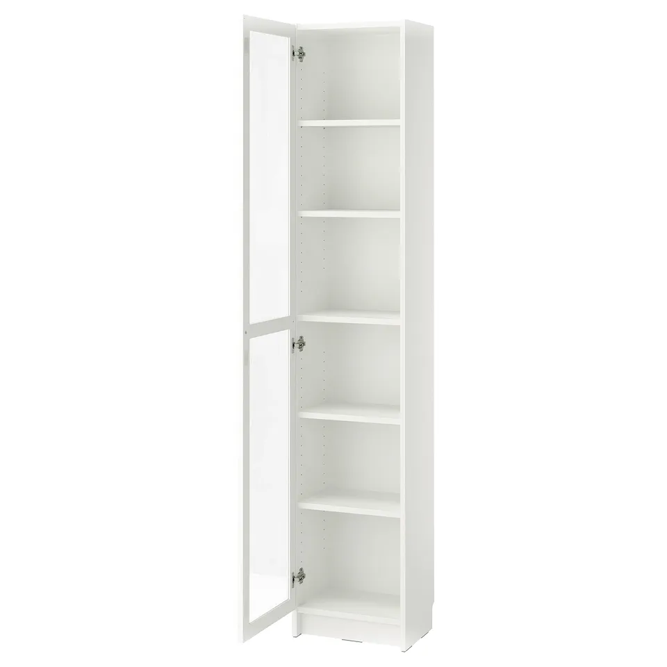 part: BILLY / OXBERG bookcase with glass door
