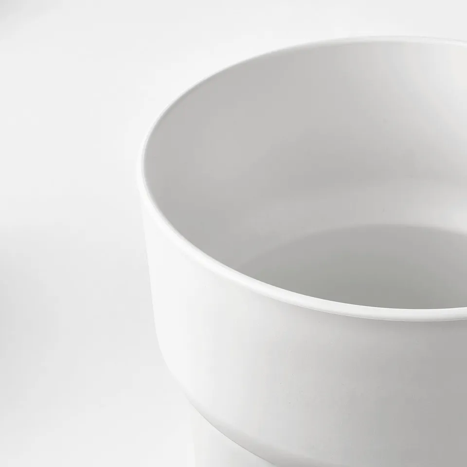White durable indoor/outdoor planter