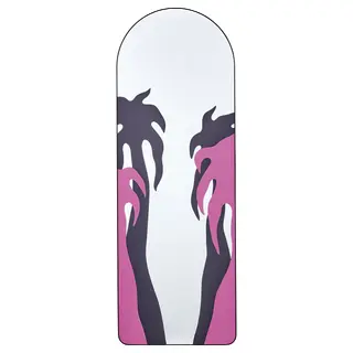 KONSTRUNDA mirror, black, 60x170 cm