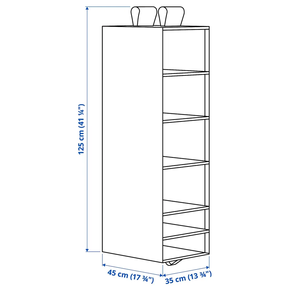 part: SKUBB storage with 6 compartments
