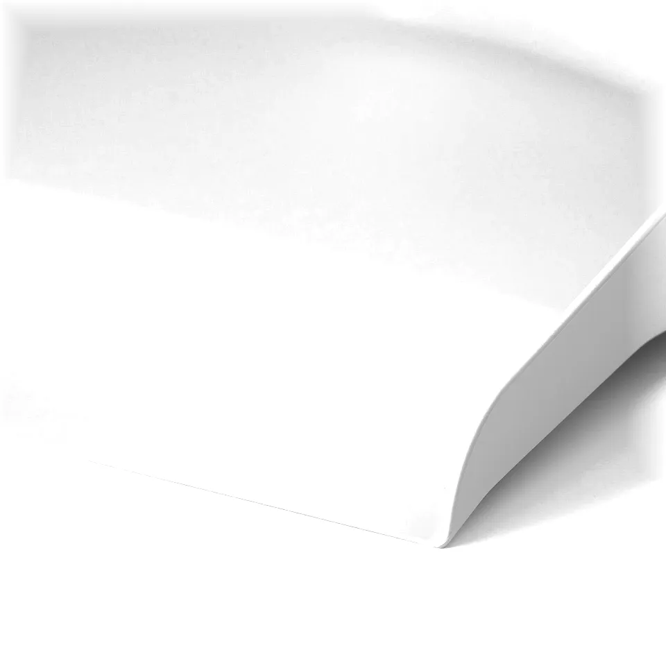 Close-up of PEPPRIG dust pans smooth, seamless curve. Clean design and strong, recycled plastic.