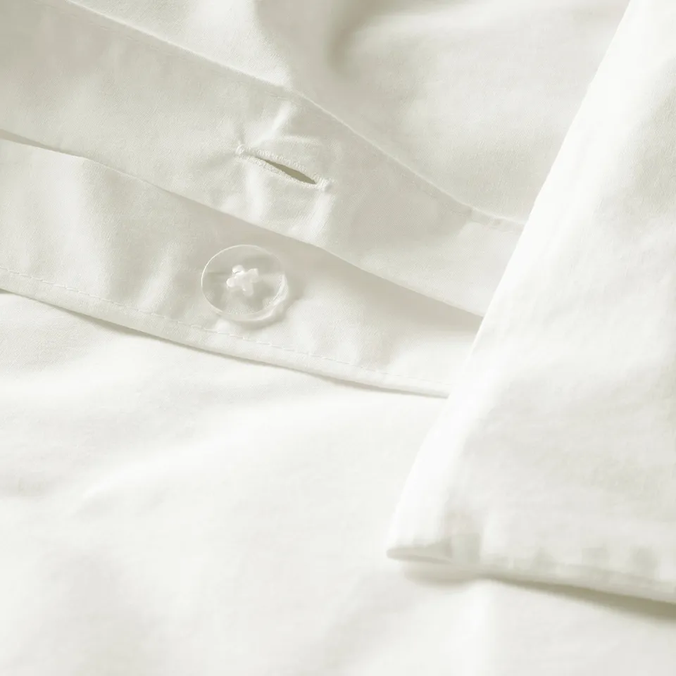 part: HAMPFLOCKEL duvet cover and 2 pillowcases