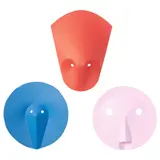 IKEA PS 2026 wall decoration, set of 3, pink red/blue