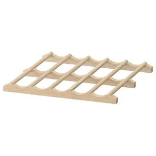 VARIERA bottle rack, Depth 24.5 x Height 2.2 x Width 26 cm