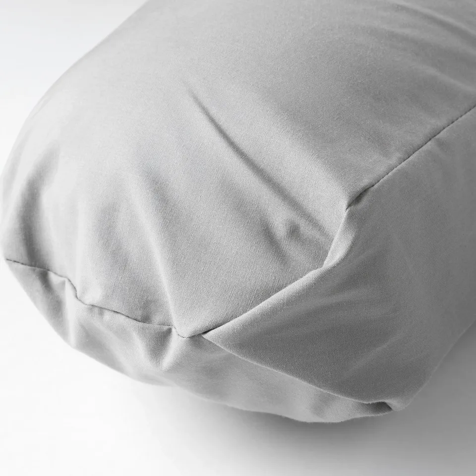 Close-up of plush, high-quality cotton & lyocell nursing pillow, soft and durable.