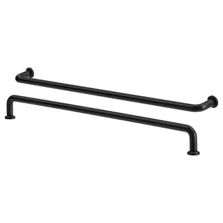 BAGGANÄS handle, black, 335 mm
