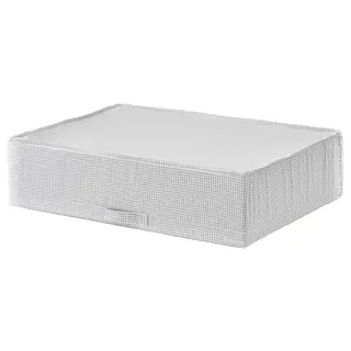 STUK storage case, white/grey, Width 71 x Depth 51 x Height 18 cm