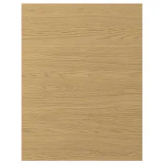 VOXTORP cover panel, oak effect, 62x80 cm