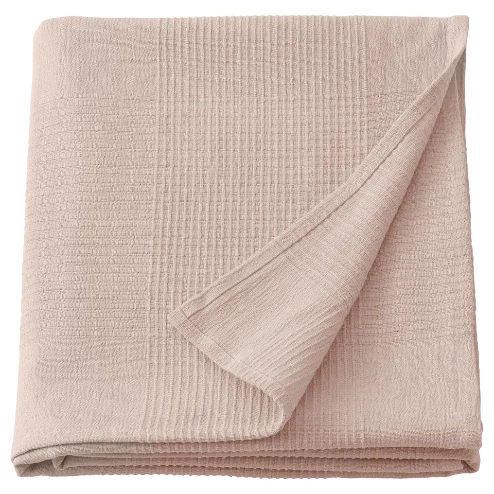 INDIRA Bedspread, light pink, 150x250 cm