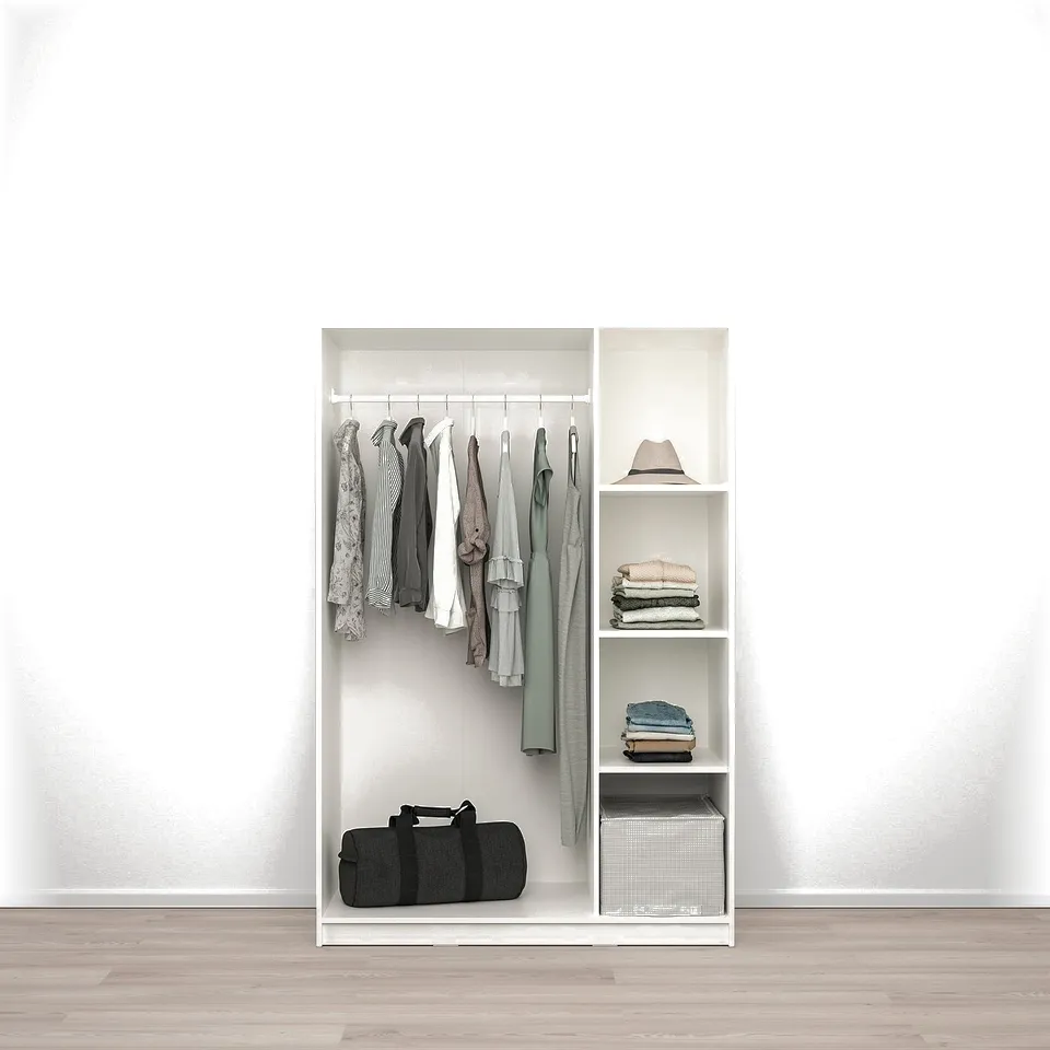part: KLEPPSTAD wardrobe with 3 doors