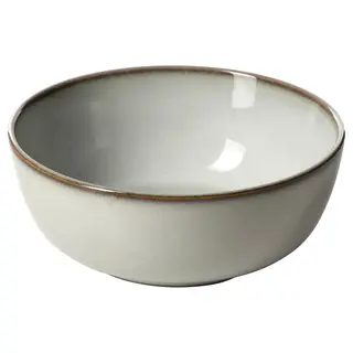 GLADELIG bowl, grey, 14 cm