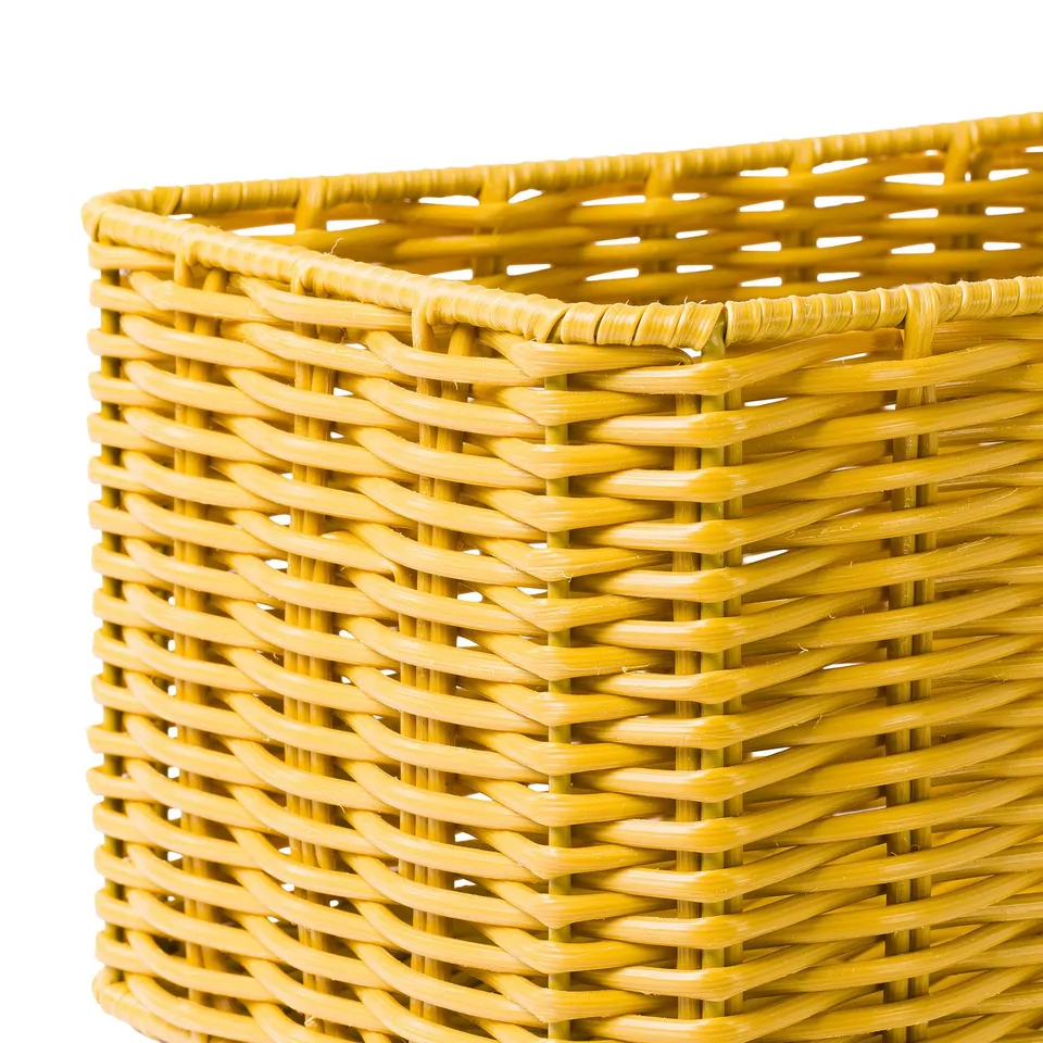 DJURTRÄNARE Basket, dark yellow, 18x25x14 cm