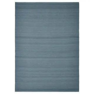 TIDTABELL rug, flatwoven, grey-blue, 170x240 cm