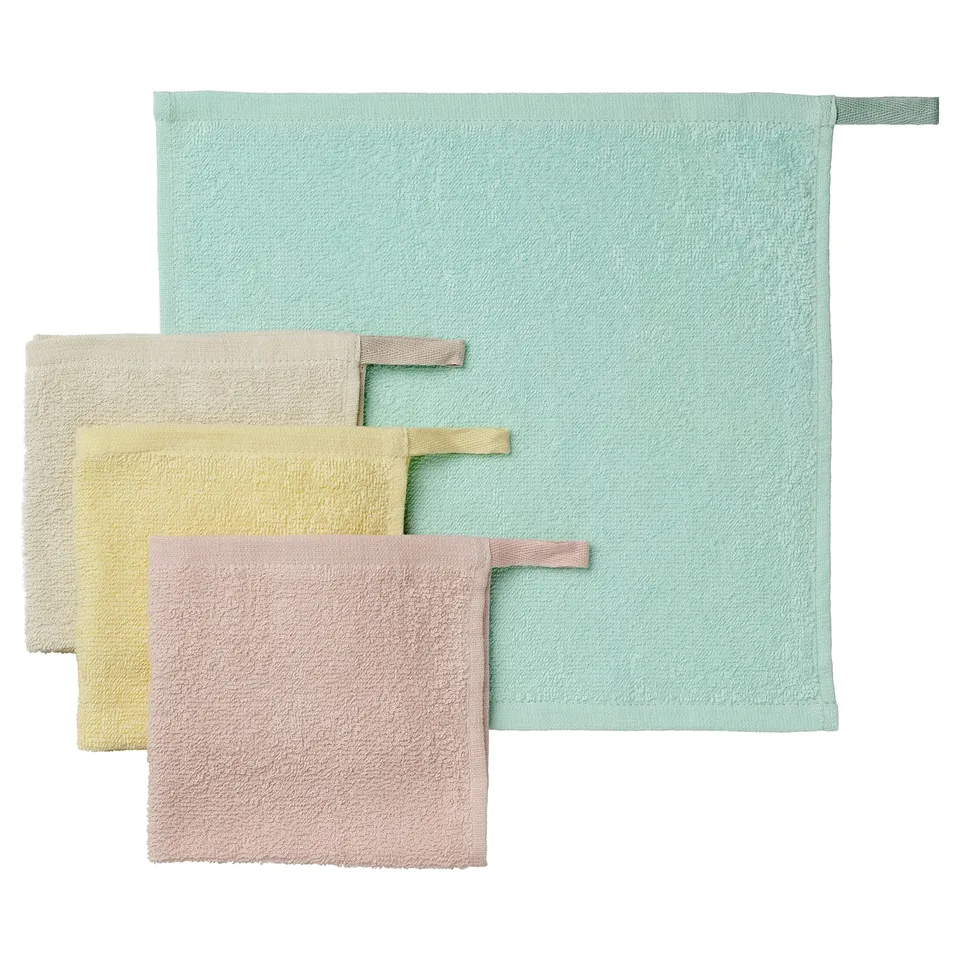 KRAMA Washcloth, multicolour, 30x30 cm