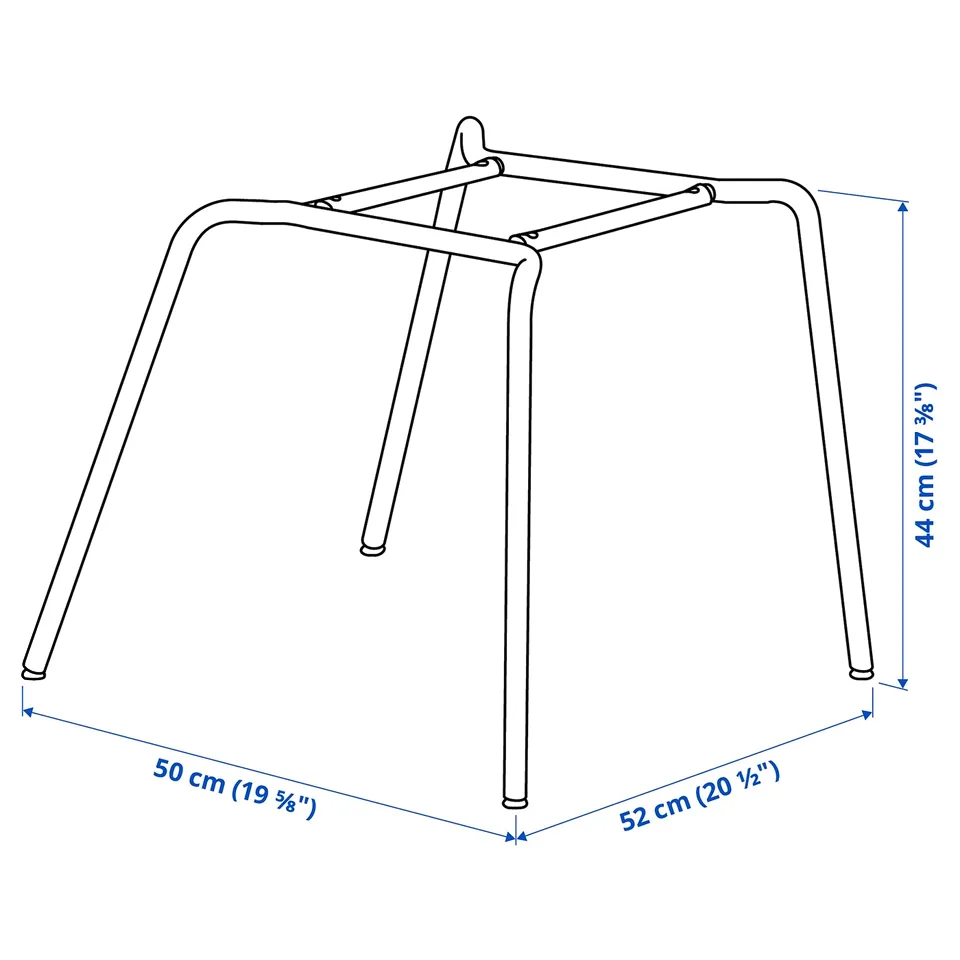 part: SKÅLSTA chair underframe