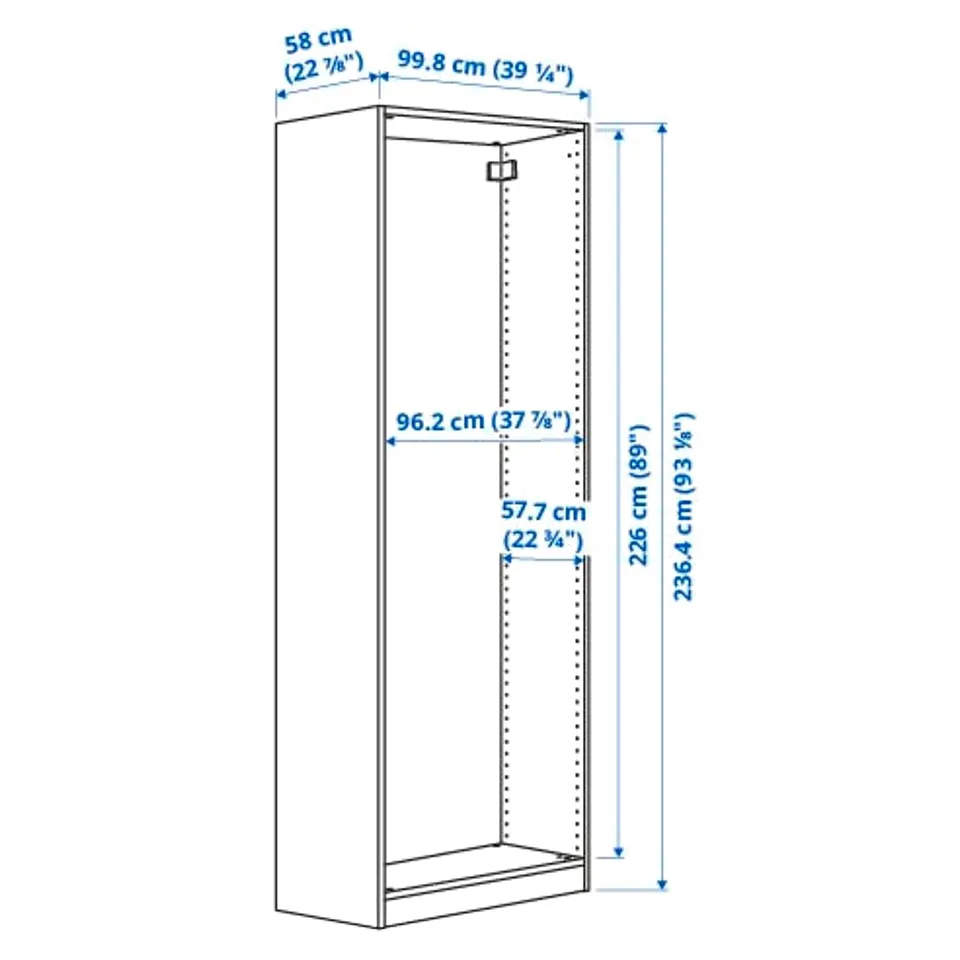part: PAX wardrobe frame