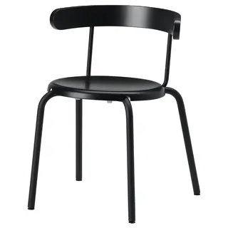 YNGVAR chair, anthracite, Width 53 x Depth 51 x Height 71 cm