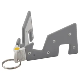 YUPPIENALLE holder for mobile phone, grey, Depth 8 x Height 4 x Width 1 cm