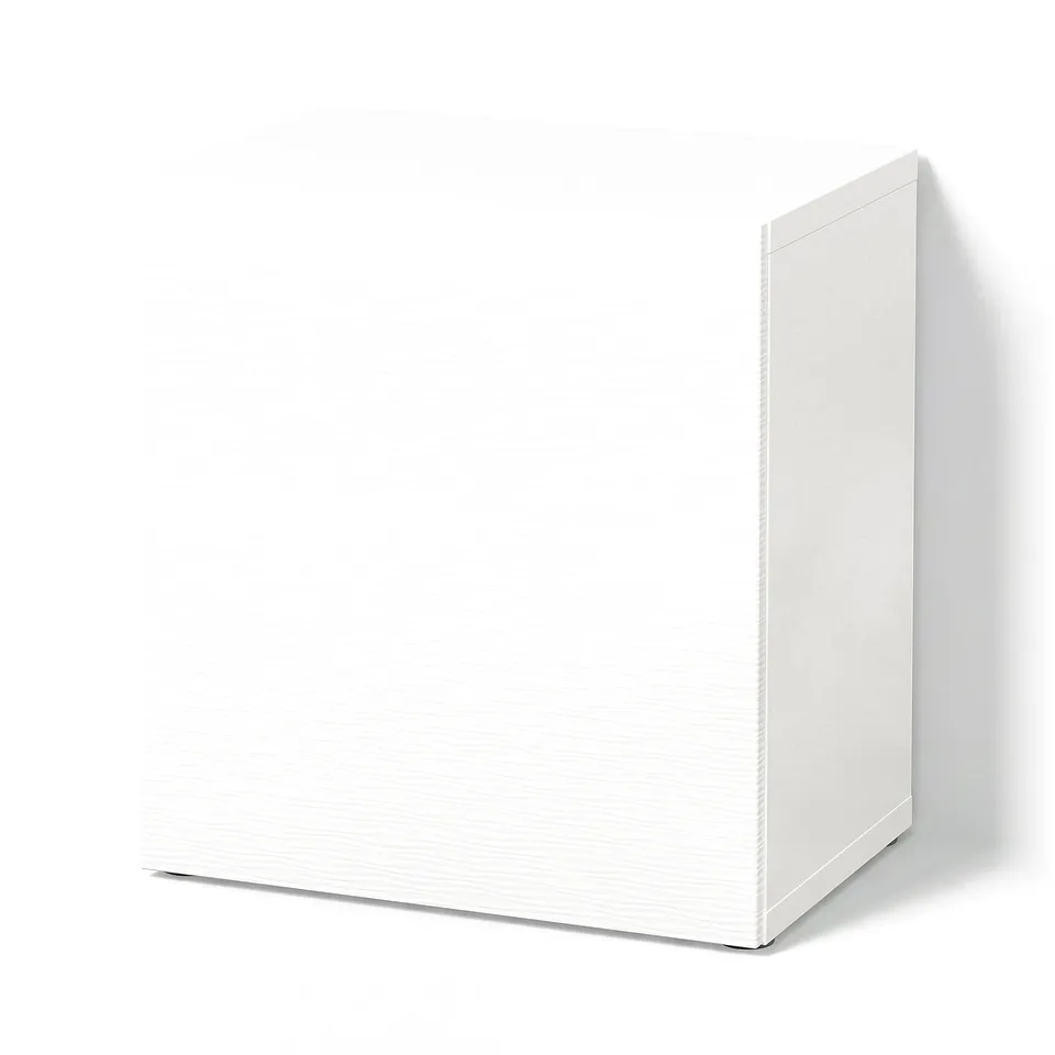 BESTÅ Shelf unit with door, white/Laxviken white, 60x42x64 cm