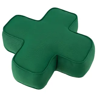 YXSTABY gaming D-pad cushion, green, Length 40 x Width 40 cm