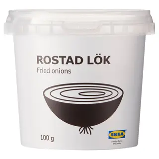 ROSTAD LÖK fried onion