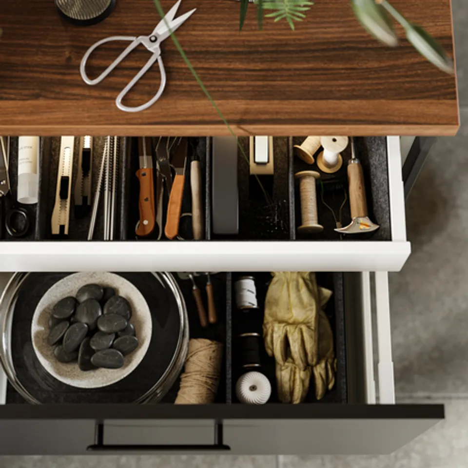 part: UTRUSTA drawer front, low