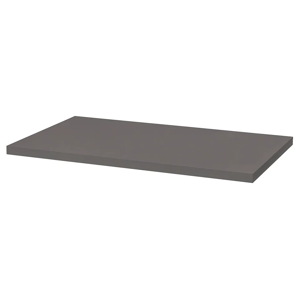 LINNMON / ADILS Desk, dark grey/white, 100x60 cm
