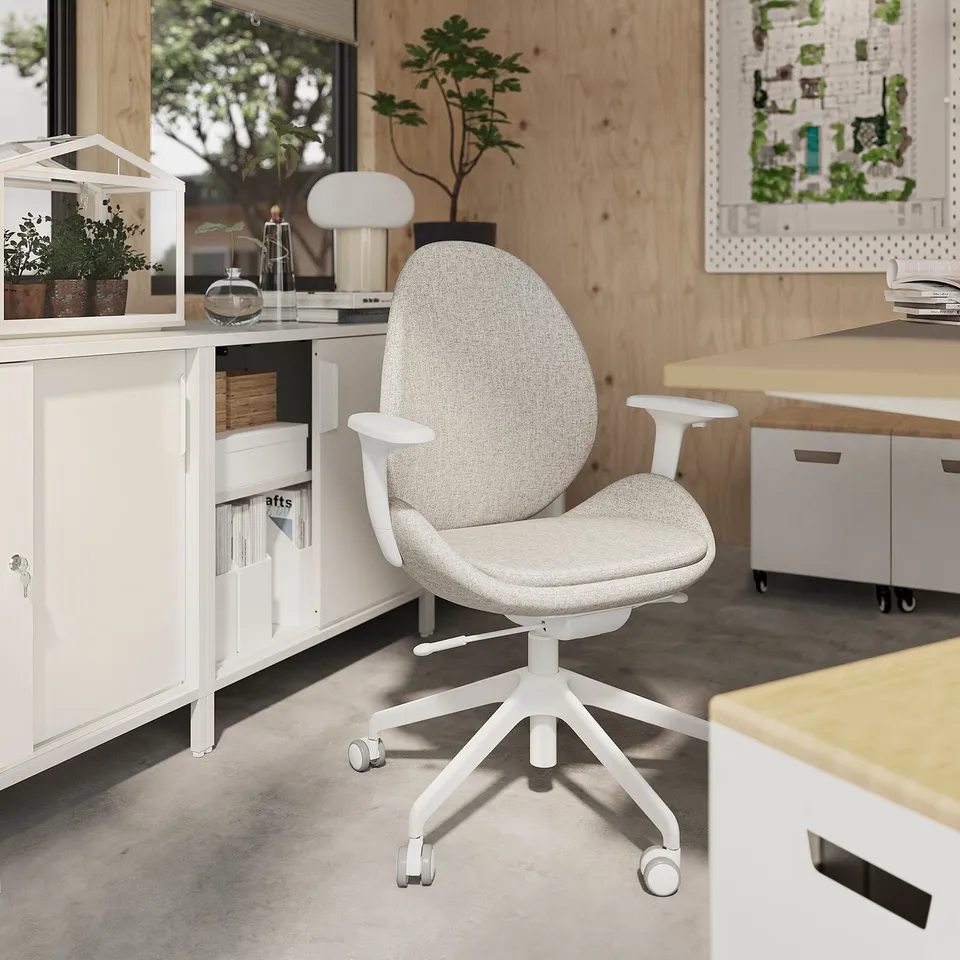 part: HATTEFJÄLL office chair with armrests
