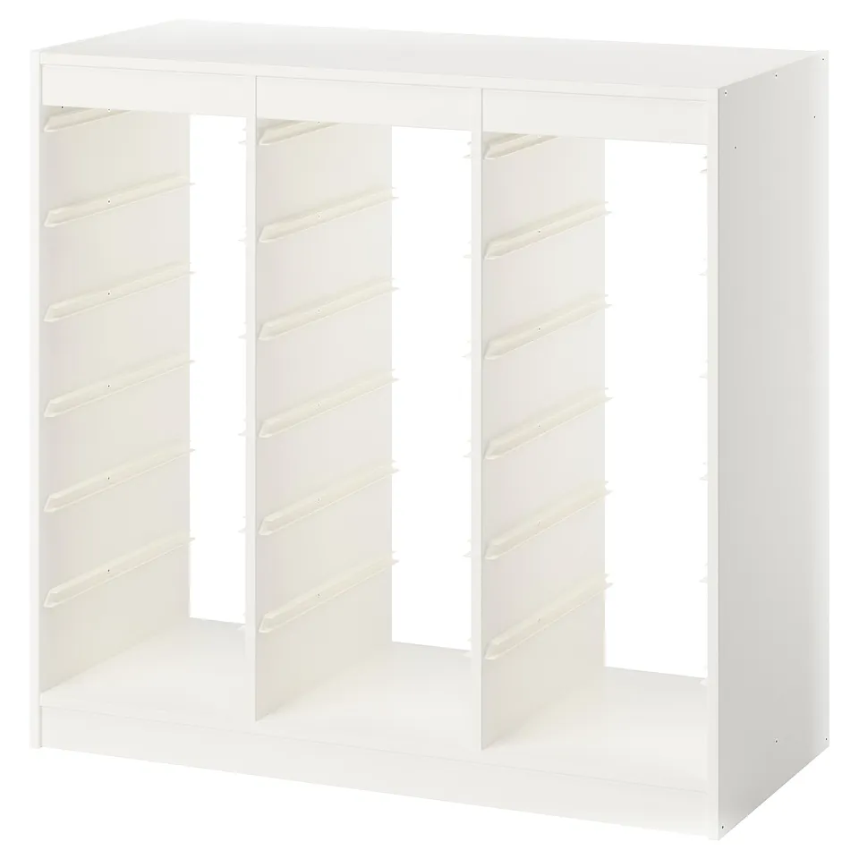 TROFAST Frame, white/room divider, 99x44x95 cm
