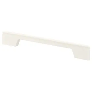 FÖRBÄTTRA decorative plinth with cut-out, off-white, 66x8 cm