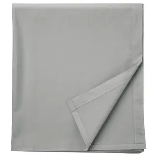 DVALA flat sheet, grey, Length 260 x Width 240 cm