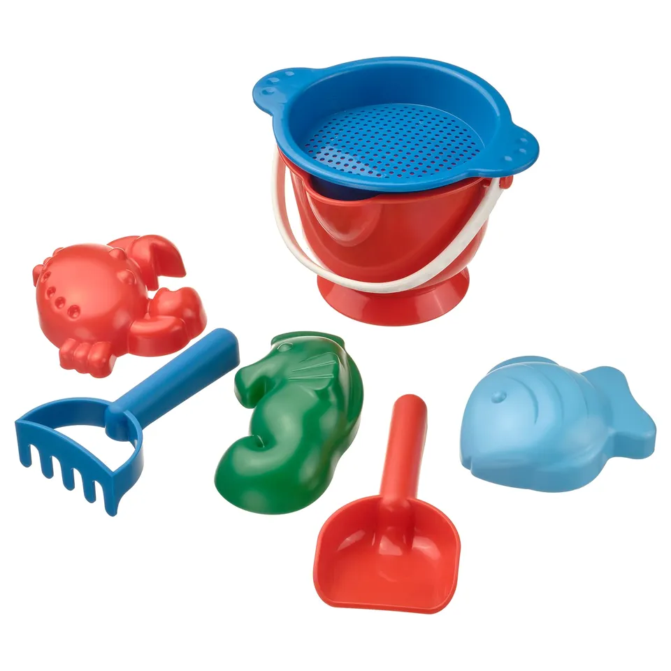 part: SANDIG 7-piece sand play set