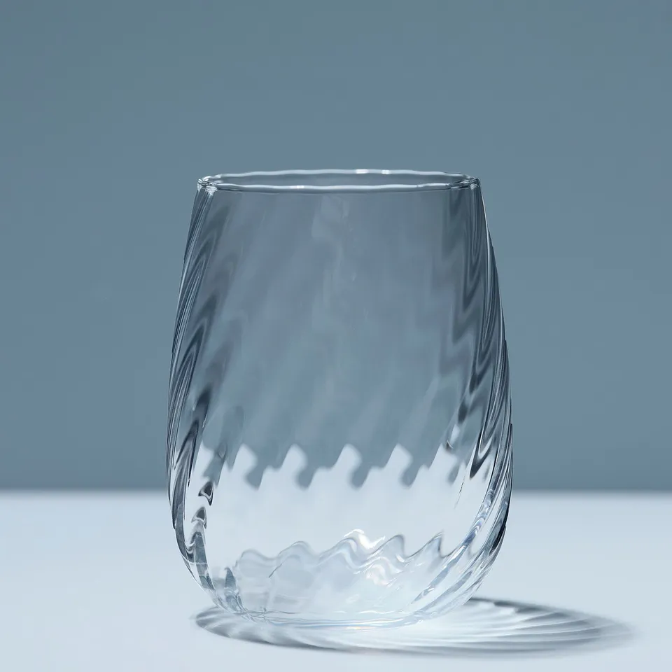 FJÄLLUGGLA Glass, clear glass, 37 cl