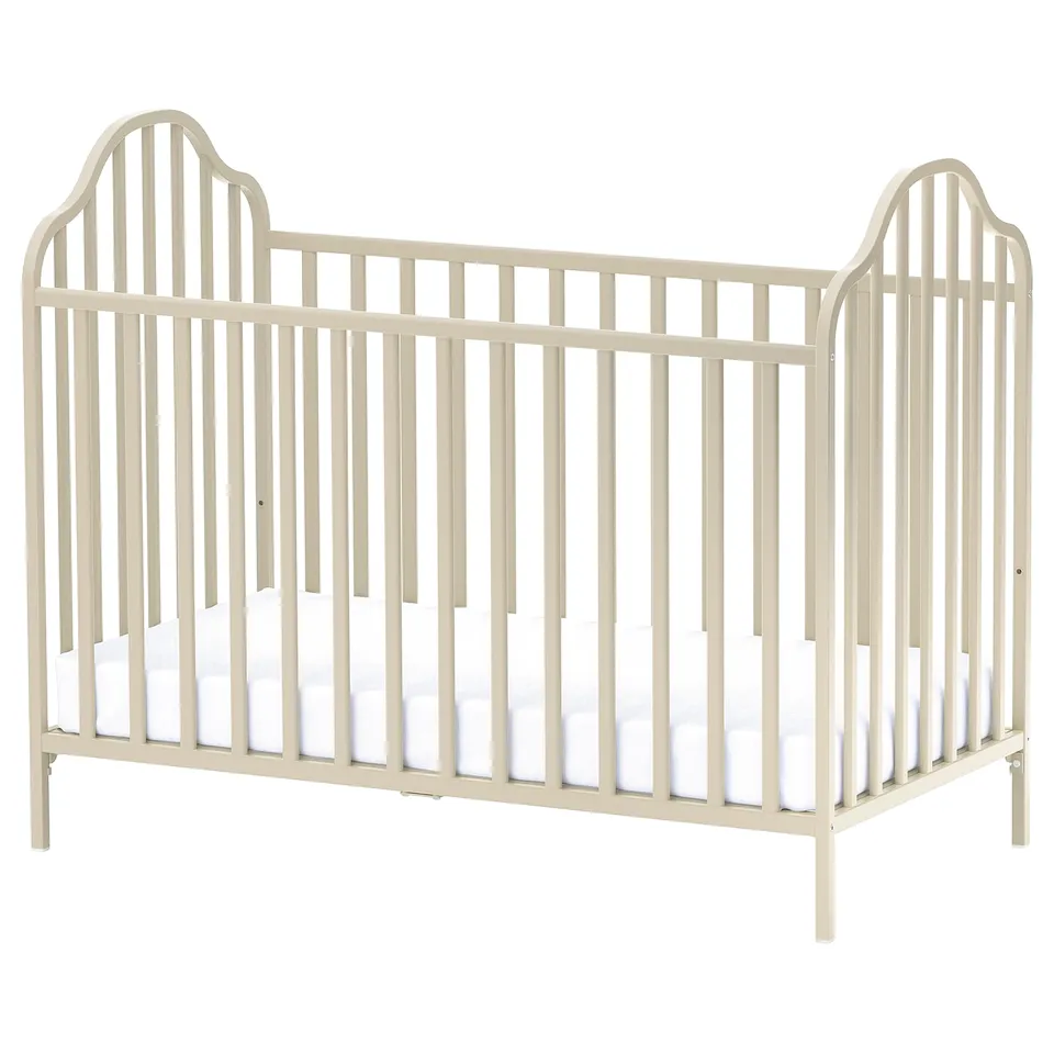 KATTUNGE Cot, beige, 60x120 cm