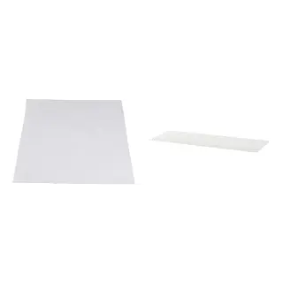 VARIERA set: drawer mat + drawer mat, transparent + white, 150 cm