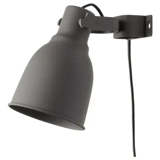 HEKTAR wall/clamp spotlight, dark grey
