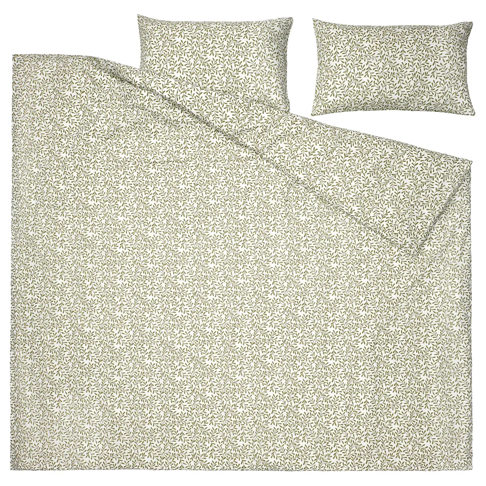 part: SORGMANTEL duvet cover and 2 pillowcases